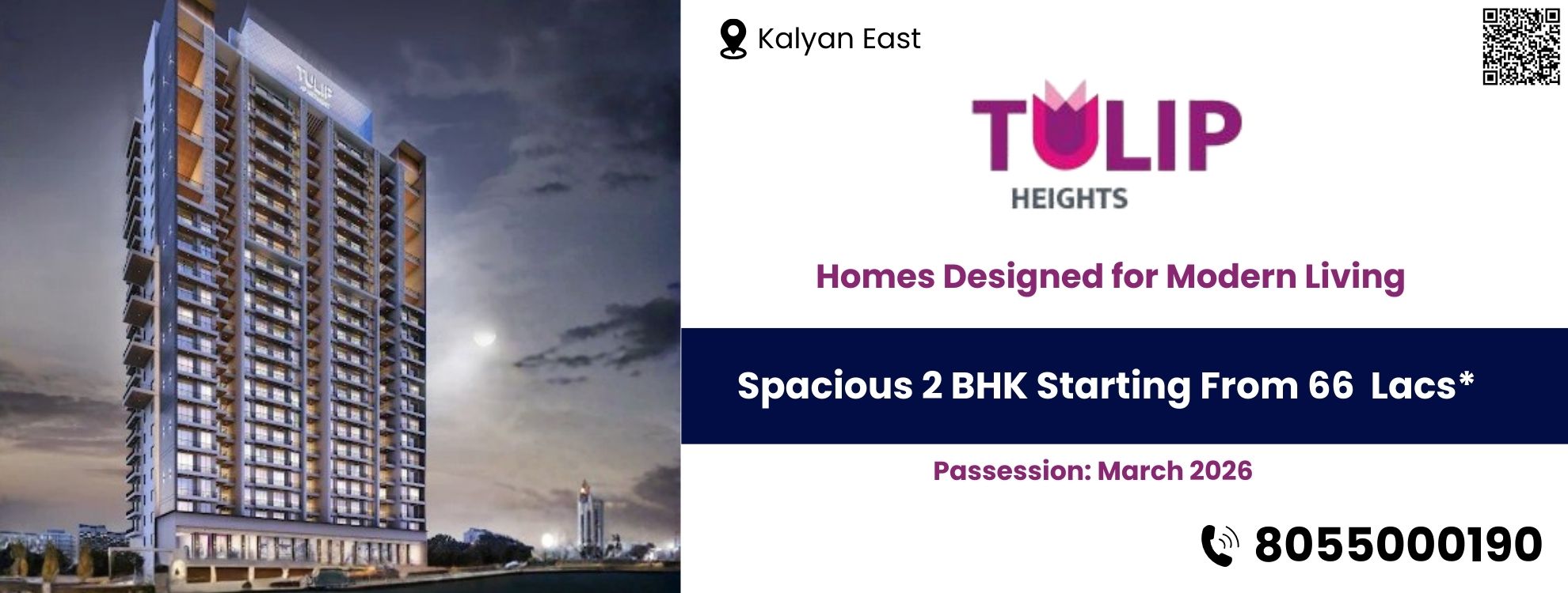 Tulip Heights Kalyan East | 2 BHK Home with Modern Amenities